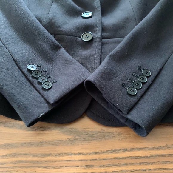 Talbots Black Blazer Women’s 10 Button Closure - Picture 5 of 11